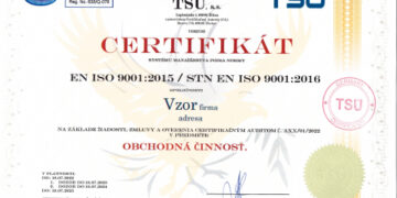 Certifikát kvality ISO 9001 získává mnoho společností. Přidejte se k nim i vy